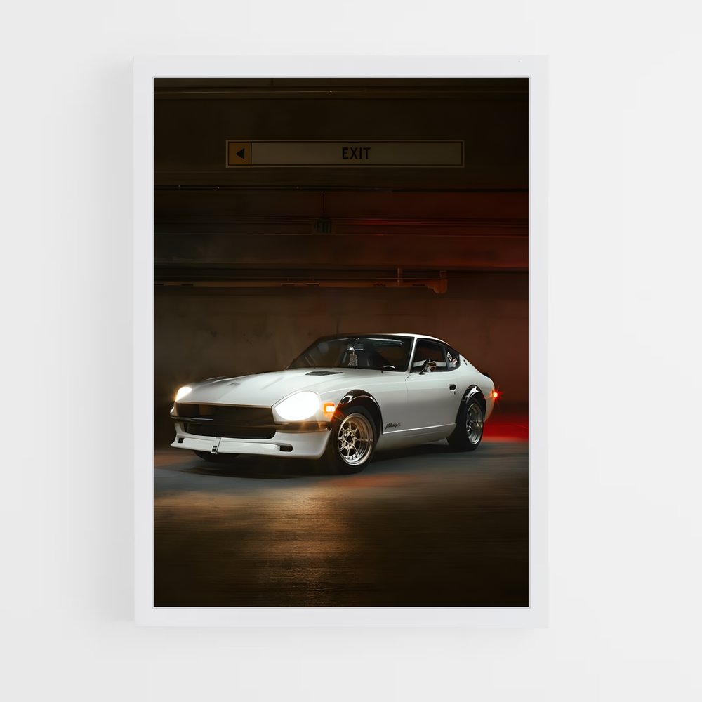 Poster Lumières de Parking – affiche Nissan (vue 3)